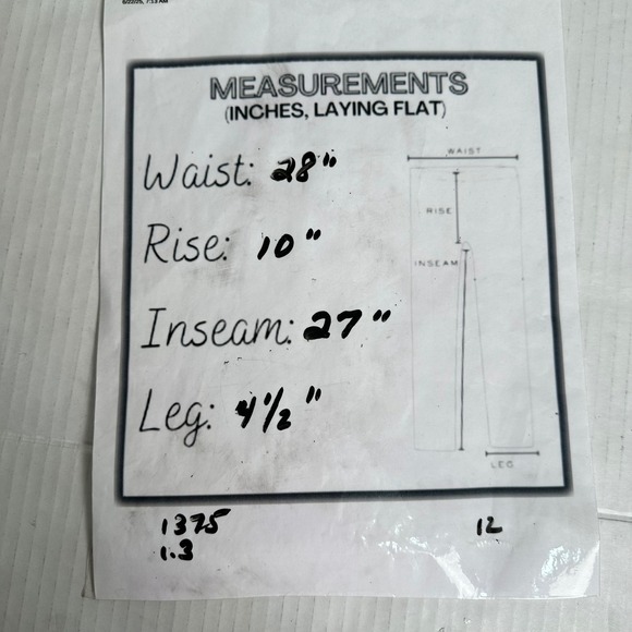 Free People Skinny Jeans Womens 27 Blue High‎ Rise Frayed Hem Pull On Jeggings - Picture 8 of 8